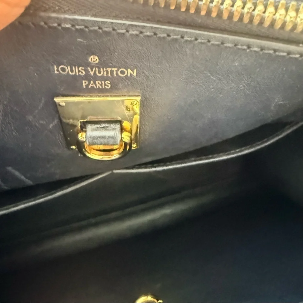 Louis Vuitton Limited Edition City Steamer Time Trunk MM Black & Gold